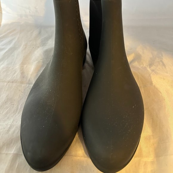 JC Play Jeffrey Campbell  'Forecast' Rain Boots, Matte Black  Size Women 10 NEW - Picture 2 of 6